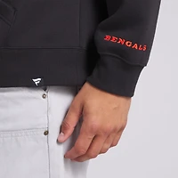 Sweat à capuche en polaire noir Cincinnati Bengals Legacy pour hommes Fanatics