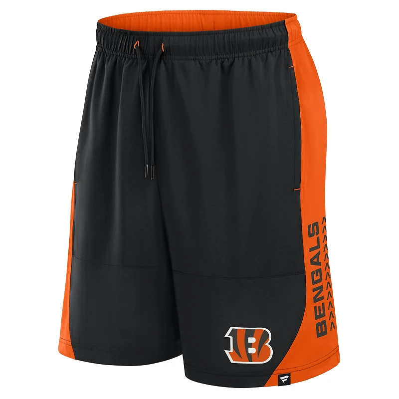 Short noir sans défense Cincinnati Bengals Fanatics pour homme