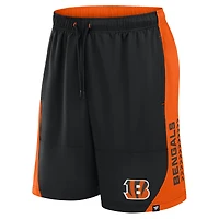 Short noir sans défense Cincinnati Bengals Fanatics pour homme