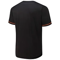 Men's Fanatics  Black Cincinnati Bengals Pop Full-Button Jersey