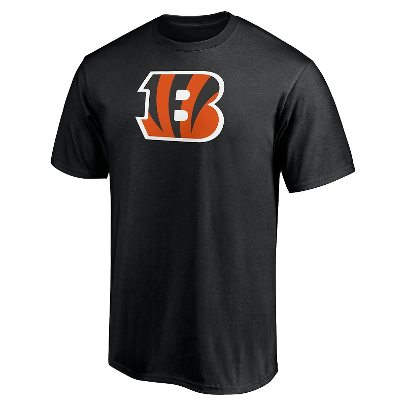 Men's Fanatics Black Cincinnati Bengals Primary Logo T-Shirt