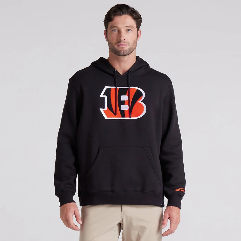 Sweat à capuche noir Fanatics Pylon Cam Legacy des Bengals de Cincinnati pour homme