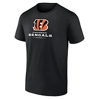 Men's Fanatics Black Cincinnati Bengals Team Lockup T-Shirt