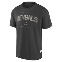 Men's Fanatics Charcoal Cincinnati Bengals Elements Weathered Tonal Future Ground T-Shirt
