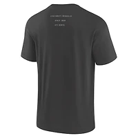 Men's Fanatics Charcoal Cincinnati Bengals Elements Weathered Tonal Future Ground T-Shirt