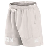 Short Fanatics crème Cincinnati Bengals Elements pour hommes