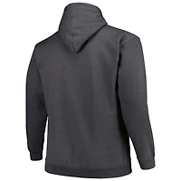 Chandail à capuchon Fanatics Heather Charcoal pour hommes, Cincinnati Bengals, Big & Tall