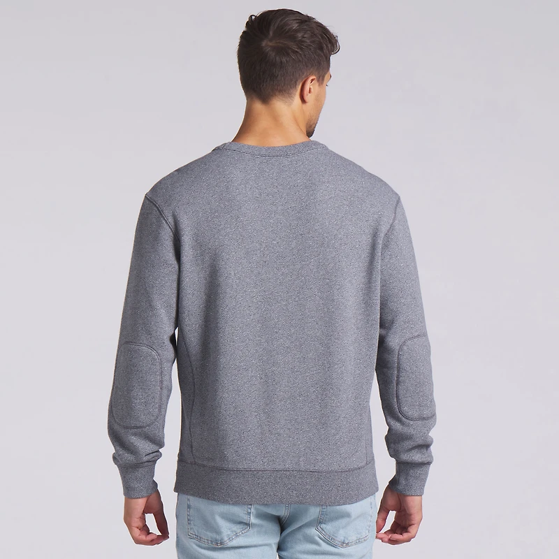 Men's Fanatics Heather Gray Cincinnati Bengals Loop Terry Pullover Sweatshirt