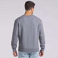 Men's Fanatics  Heather Gray Cincinnati Bengals Loop Terry Pullover Sweatshirt