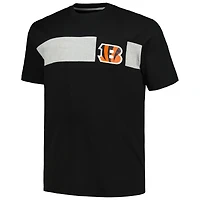 T-shirt noir grand et Fanatics Joe Burrow pour hommes des Bengals de Cincinnati