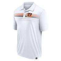 Men's Fanatics White Cincinnati Bengals Victory For Us Interlock Polo