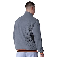 Men's G-III Extreme Black Cincinnati Bengals Strong Arm Reversible Full-Zip Jacket
