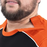 Men's G-III Sports by Carl Banks Black Cincinnati Bengals Adaptive Lord Stanley Crewneck Sweatshirt