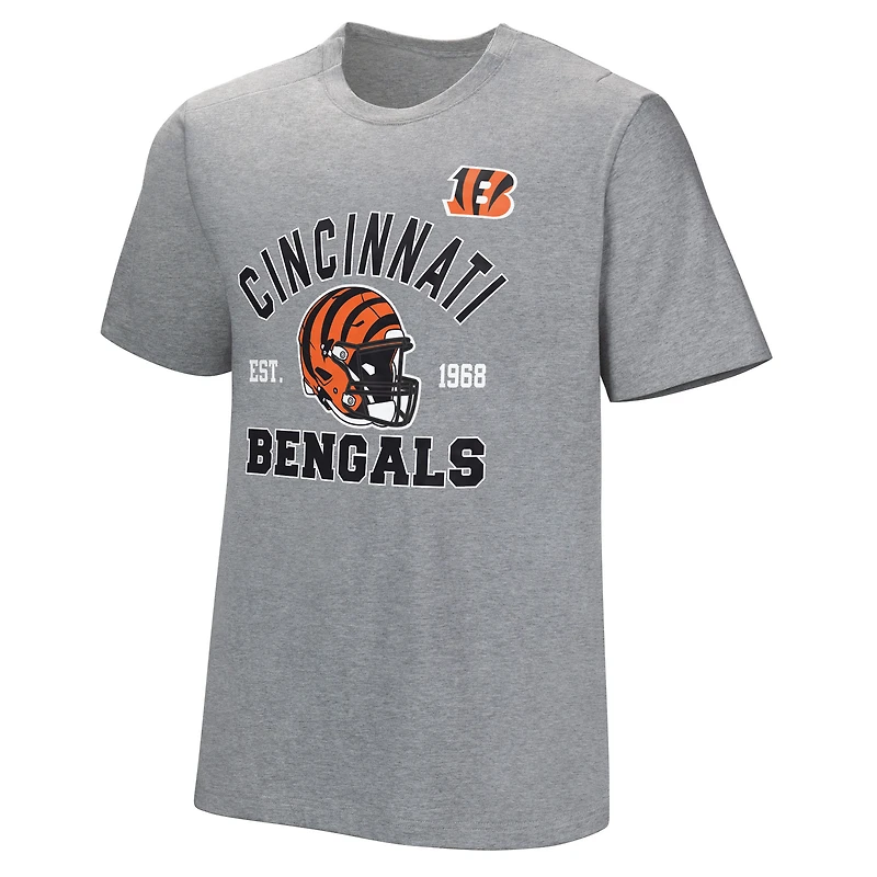 Men's  Gray Cincinnati Bengals Tackle Adaptive T-Shirt