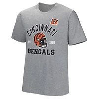 Men's  Gray Cincinnati Bengals Tackle Adaptive T-Shirt