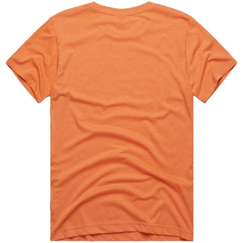 Men's Homage  Orange Cincinnati Bengals NFL x Grateful Dead Tri-Blend T-Shirt