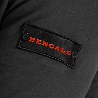 Men's J. Palmer Black Cincinnati Bengals QB1 Full-Zip Sweatshirt