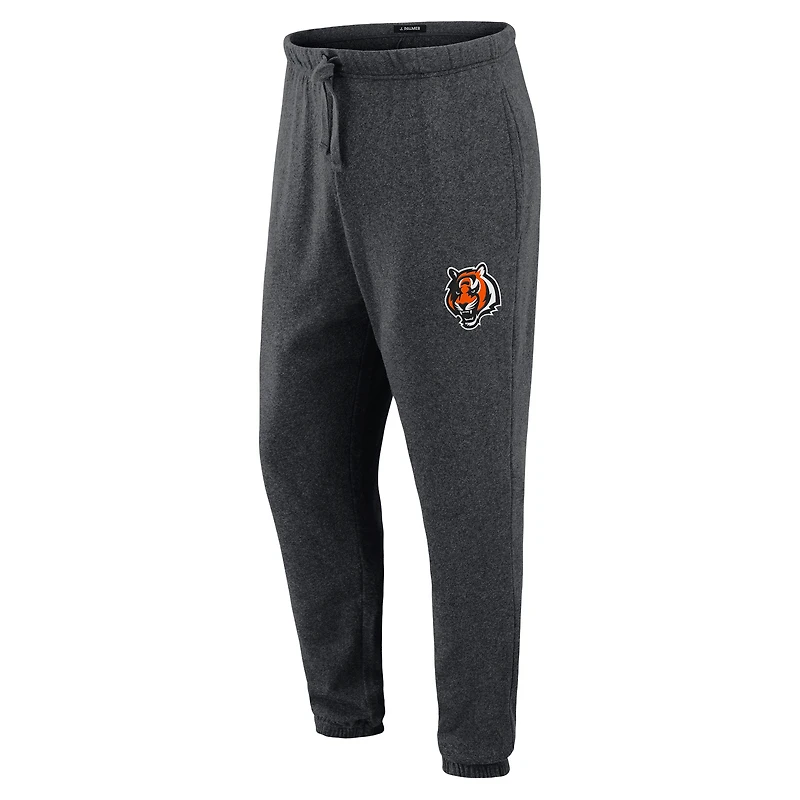 Pantalon de jogging tri-blend gris chiné foncé J. Palmer pour homme, joueur des Bengals Cincinnati