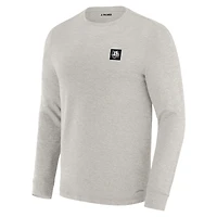T-shirt à manches longues gris J. Palmer pour homme, équipe des Bengals de Cincinnati
