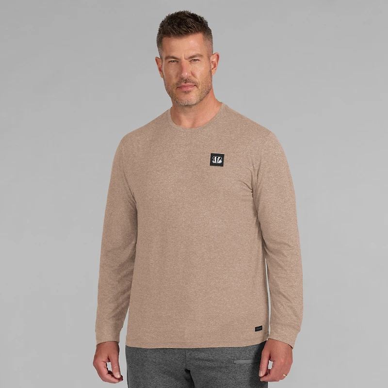 Men's J. Palmer Tan Cincinnati Bengals Four Down Long Sleeve T-Shirt