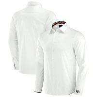 Men's J. Palmer White Cincinnati Bengals Man-In-Motion Long Sleeve Button-Up Dress Shirt