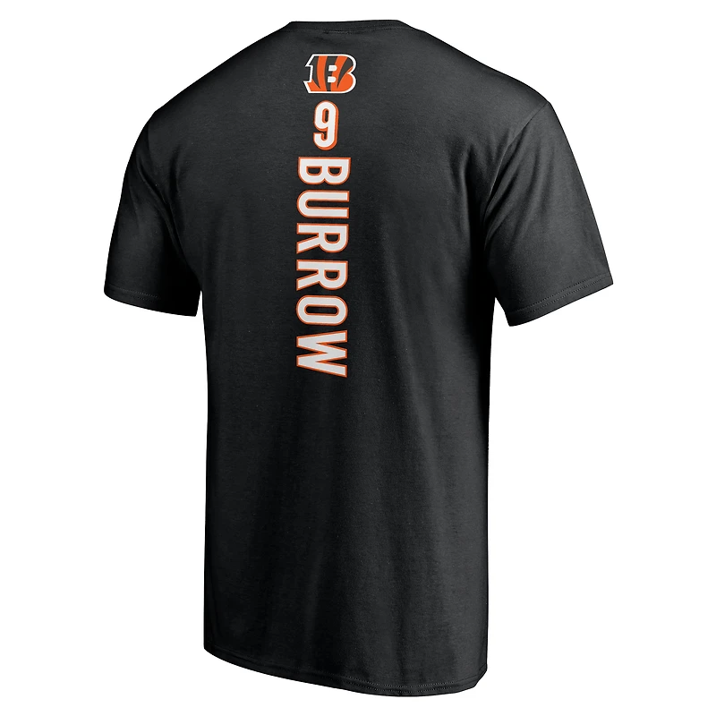 Men's Joe Burrow Black Cincinnati Bengals Playmaker T-Shirt