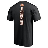 Men's Joe Burrow Black Cincinnati Bengals Playmaker T-Shirt