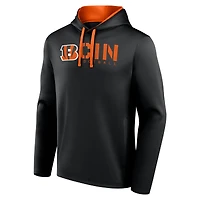 Sweat à capuche noir avec logo Athletic pour homme des Bengals de Cincinnati