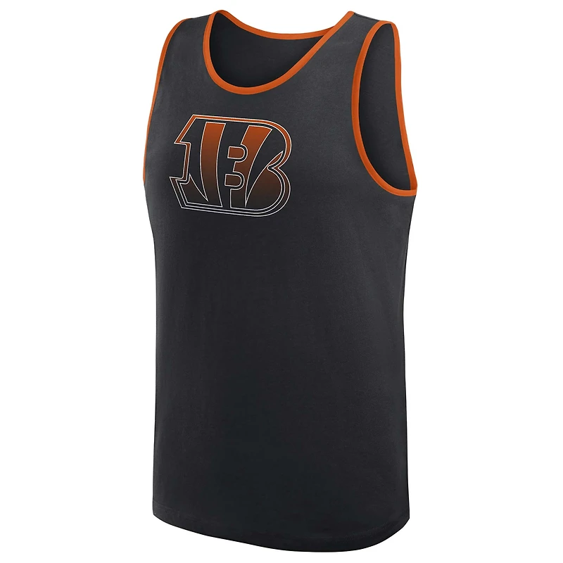 Men's Logo Athletic Black Cincinnati Bengals Unmatched Success Tank Top