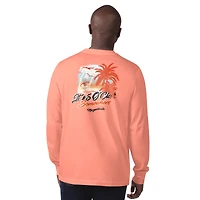 Men's Margaritaville Orange Cincinnati Bengals It's Five O'Clock Somewhere Long Sleeve T-Shirt
