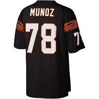 Men's Mitchell & Ness Anthony Muñoz Black Cincinnati Bengals Legacy Replica Jersey