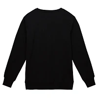 Men's Mitchell & Ness Black Cincinnati Bengals Basic Fleece Pullover Sweatshirt