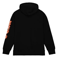 Sweat à capuche noir Mitchell & Ness Cincinnati Bengals Gridiron Classics Big Face 7.0 pour hommes