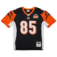 Men's Mitchell & Ness Chad Johnson Black Cincinnati Bengals 2004 Legacy Replica Jersey