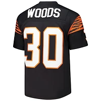 Men's Mitchell & Ness Ickey Woods Black Cincinnati Bengals 1988 Legacy Replica Jersey