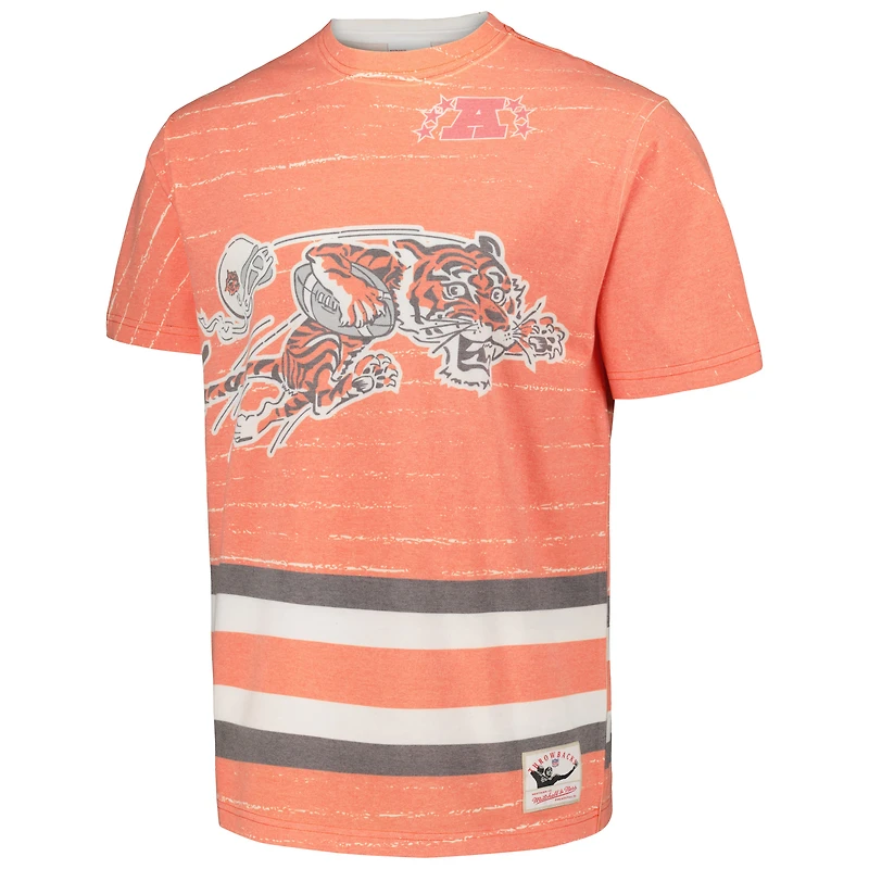 Men's Mitchell & Ness Orange Cincinnati Bengals Jumbotron 3.0 T-Shirt