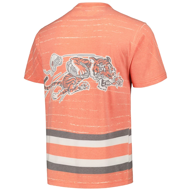Men's Mitchell & Ness Orange Cincinnati Bengals Jumbotron 3.0 T-Shirt