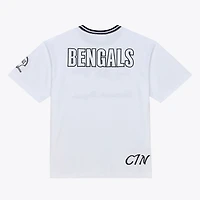T-shirt Mitchell & Ness blanc Cincinnati Bengals Arctic pour homme