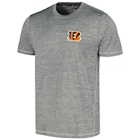 Men's MSX by Michael Strahan Black Cincinnati Bengals Motion Space-Dye T-Shirt