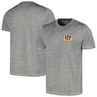 Men's MSX by Michael Strahan Black Cincinnati Bengals Motion Space-Dye T-Shirt