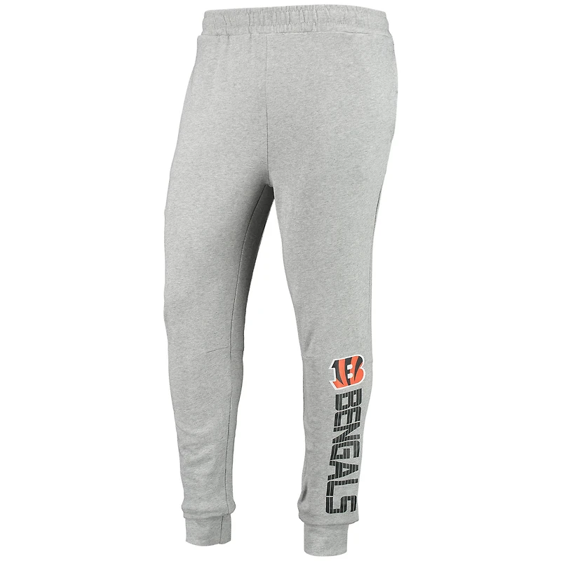 Pantalon de jogging MSX by Michael Strahan gris chiné Cincinnati Bengals pour homme