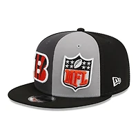 Men's New Era  Black/Gray Cincinnati Bengals 2023 Sideline 9FIFTY Snapback Hat