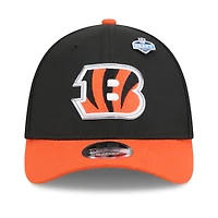 Men's New Era  Black/Orange Cincinnati Bengals 2026 NFL Draft 39THIRTY M-Crown Flex Hat