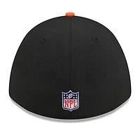 Men's New Era  Black/Orange Cincinnati Bengals 2026 NFL Draft 39THIRTY M-Crown Flex Hat