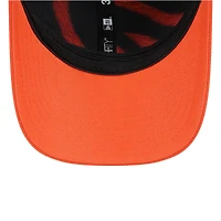 Casquette New Era Flex noire et orange Cincinnati Bengals, édition spéciale NFL Draft 2026, modèle 39THIRTY M-Crown