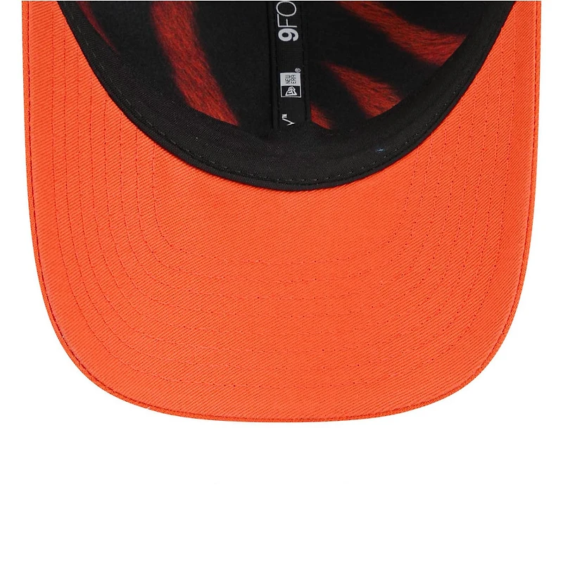 Casquette ajustable New Era noire et orange Cincinnati Bengals 2026 NFL Draft 9FORTY M-Crown pour homme