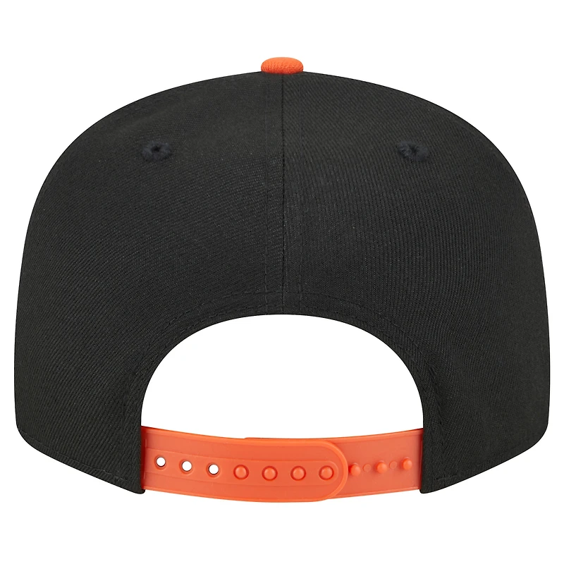 Casquette Snapback 9FIFTY Snapback de l'équipe des Cincinnati Bengals New Era pour hommes, noir/orange
