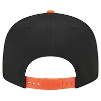 Men's New Era Black/Orange Cincinnati Bengals Team Establish 9FIFTY Snapback Hat