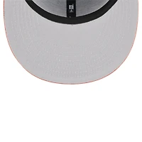 Men's New Era Black/Orange Cincinnati Bengals Team Establish 9FIFTY Snapback Hat