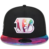 Men's New Era  Black Cincinnati Bengals 2023 NFL Crucial Catch 9FIFTY Snapback Hat